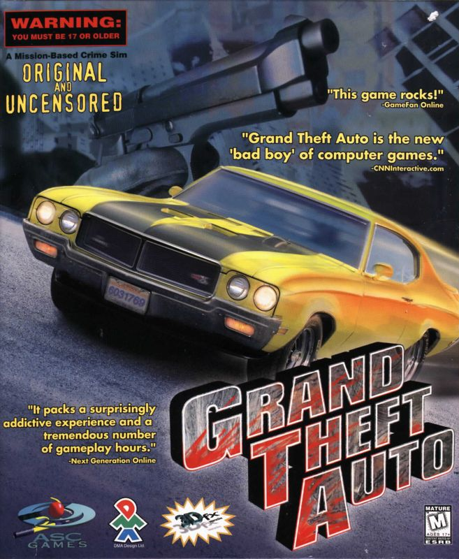 Grand Theft Auto box art