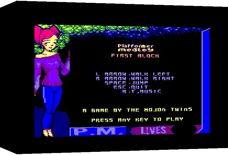 Platformer Medley First Block — box-3D (WOR)