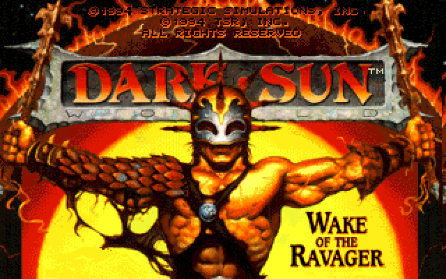 Dark Sun II: Wake of the Ravager — sstitle (WOR)