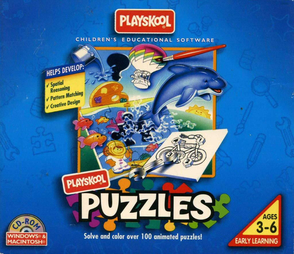 Playskool Puzzles box art