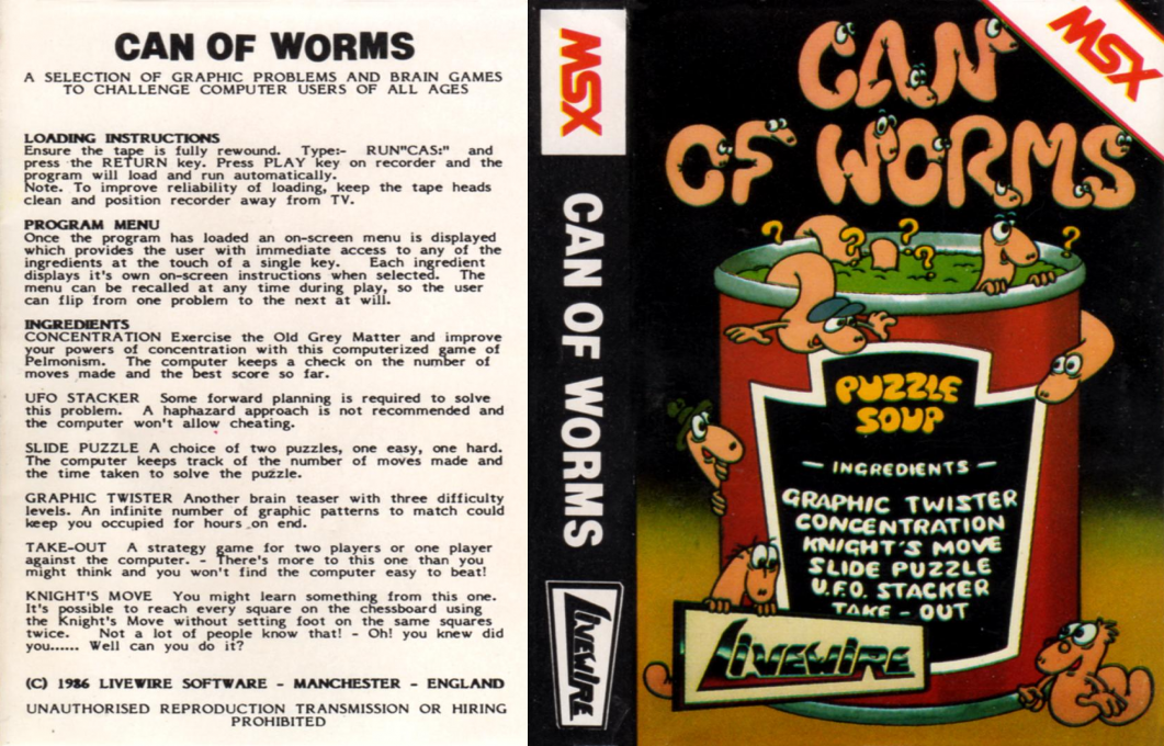 Can Of Worms — box-texture (EU)