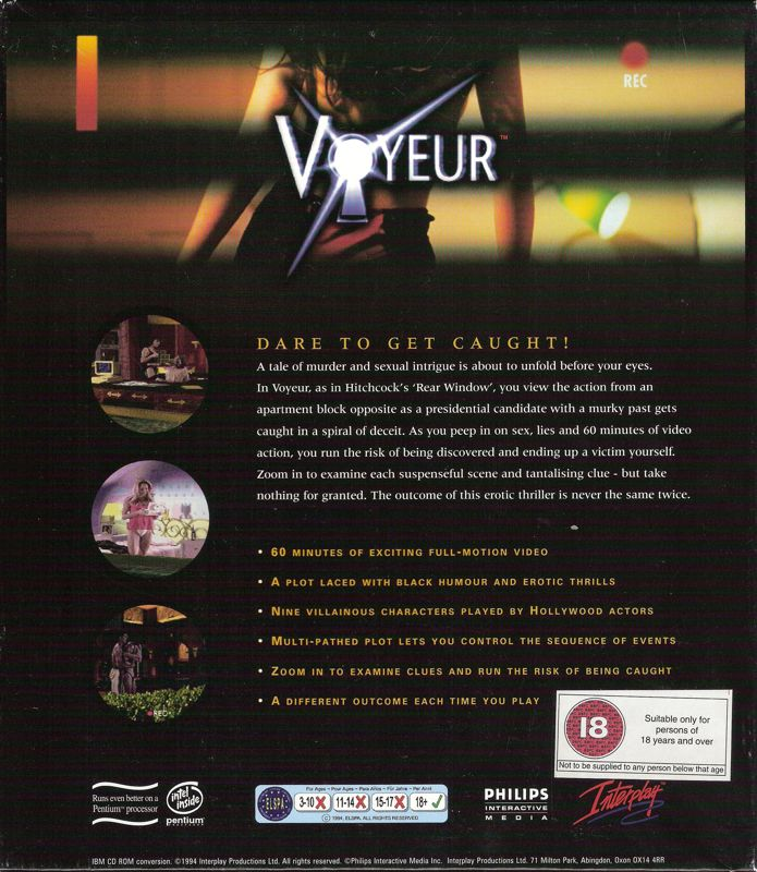 Voyeur — box-2D-back (EU)
