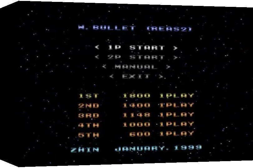 W. BULLET — box-3D (WOR)