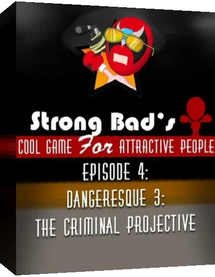 Strong Bad's Cool Game for Attractive People - Episode 4 - Dangeresque 3 — box-3D (EU)