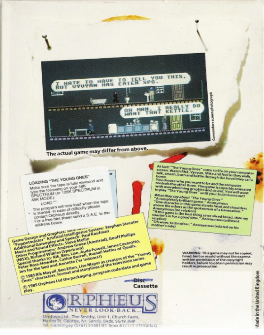 Young Ones, The — box-2D-back (EU)