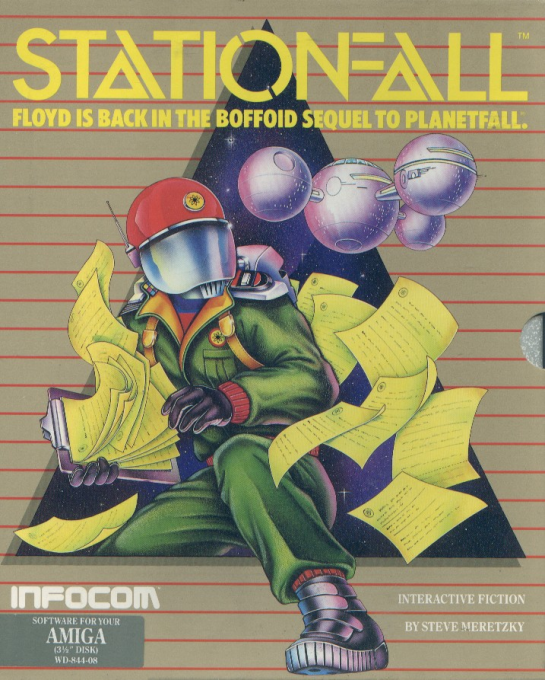 Stationfall box art