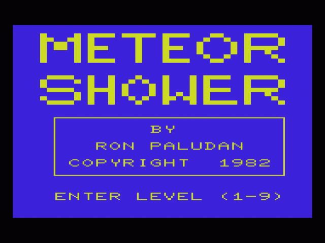 Meteor Shower — sstitle (WOR)