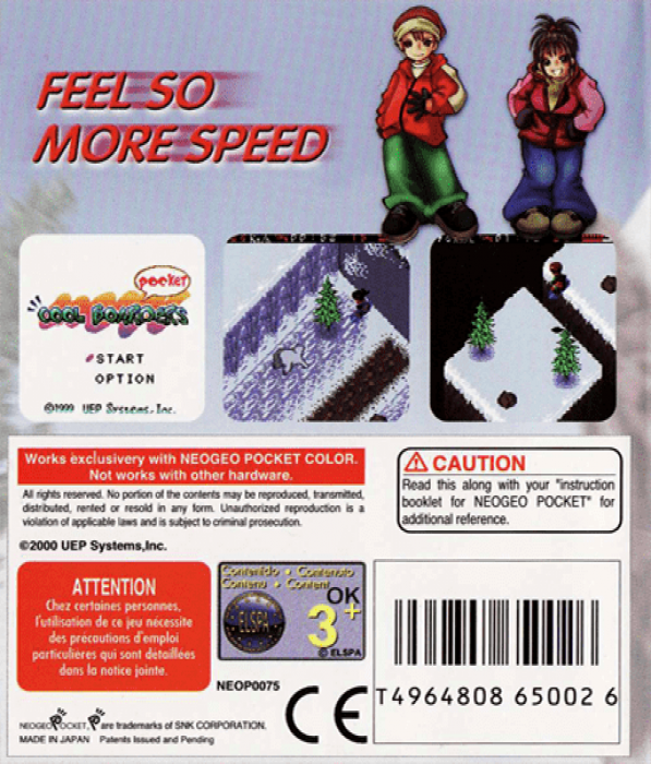 Cool Boarders Pocket — box-2D-back (EU)