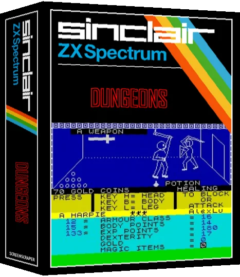 Dungeons — box-3D (SS)