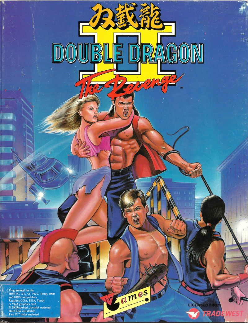 Double Dragon 2 - The Revenge box art