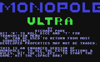Monopole Ultra — sstitle (WOR)
