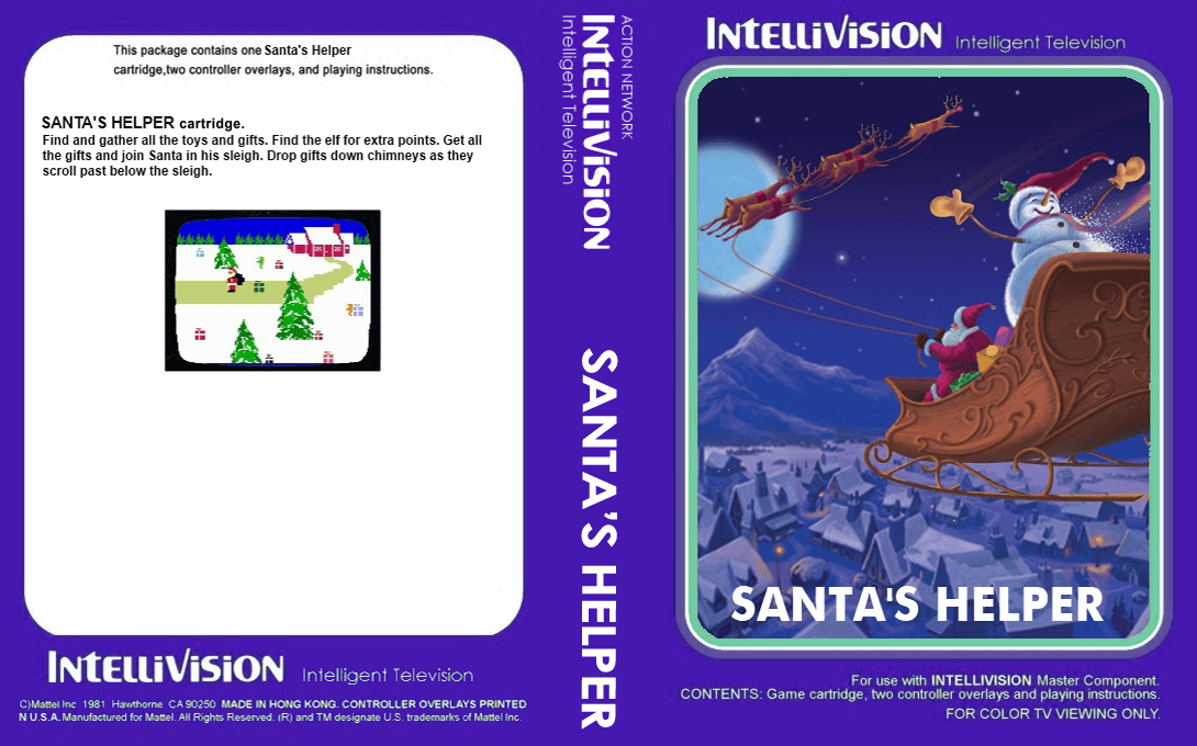 Happy Holidays - Santa's Helper — box-texture (WOR)