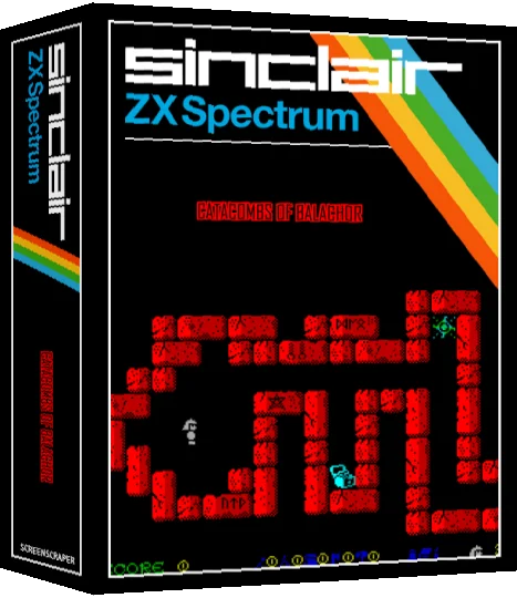 Catacombs of Balachor — box-3D (SS)