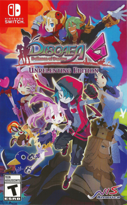 Disgaea 6 - Defiance of Destiny box art