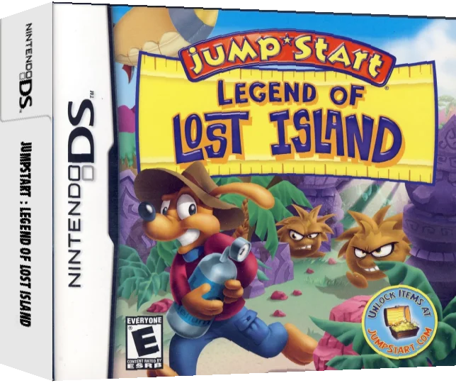 JumpStart - Legend of Lost Island — box-3D (US)