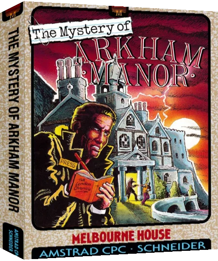 Mystery Of Arkham Manor, The — box-3D (EU)