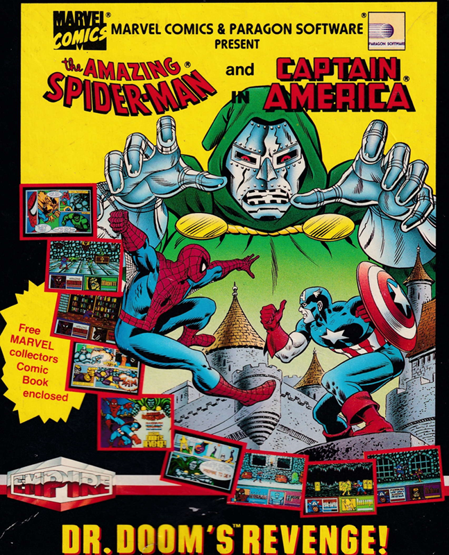 Amazing Spider-Man And Captain America In Dr. Doom's Revenge!, The box art