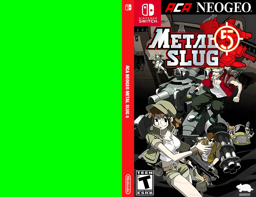Aca Neogeo Metal Slug 5 — box-texture (US)