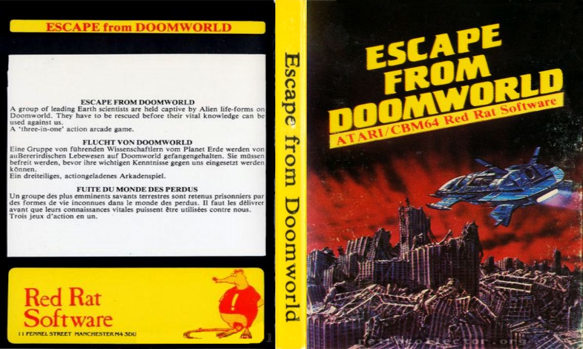 Escape from Doomworld — box-texture (EU)