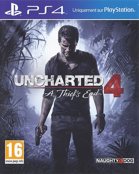 Uncharted 4 - A Thief's End — box-2D (FR)
