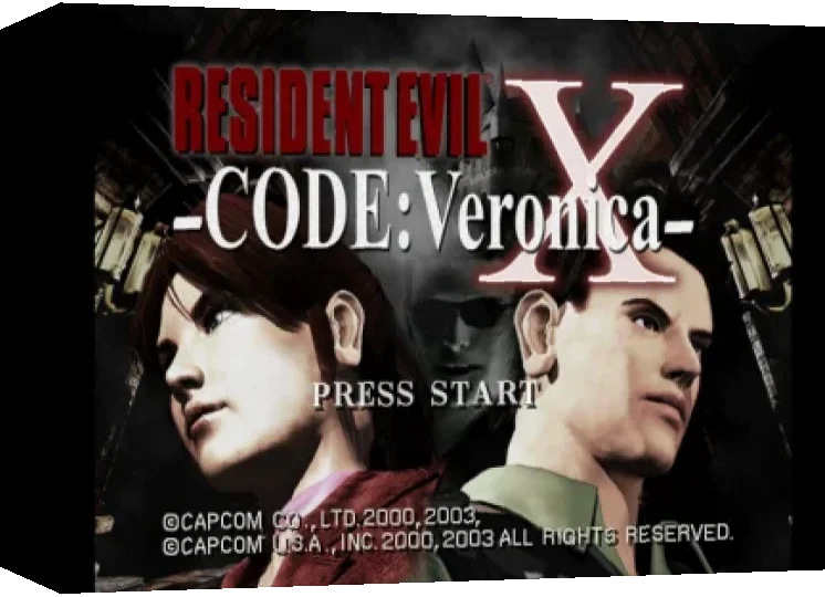 Resident Evil - Code - Veronica X — box-3D (WOR)