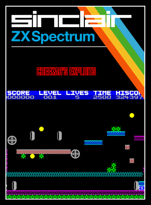 Cheekah's Exploits box art