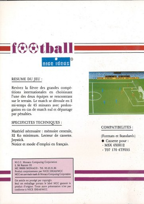 Football — box-2D-back (WOR)