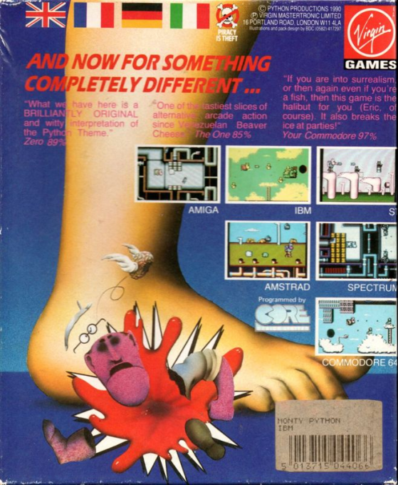 Monty Python's Flying Circus — box-2D-back (EU)