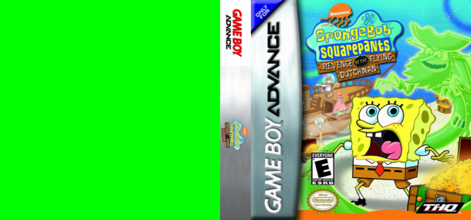 SpongeBob SquarePants - Revenge of the Flying Dutchman — box-texture (US)