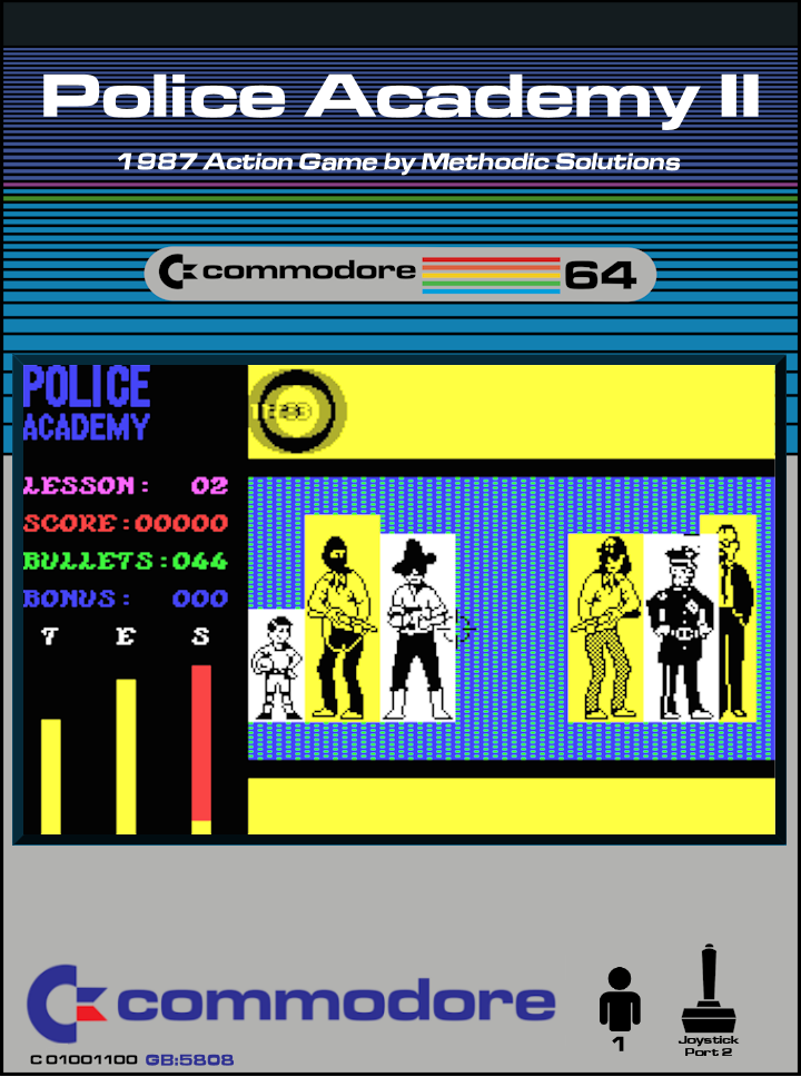 Police Academy II box art