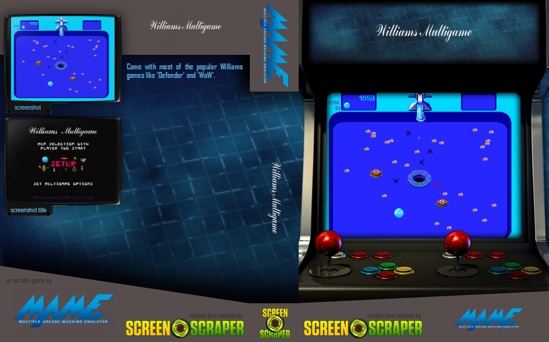 Williams Multigame — box-texture (SS)