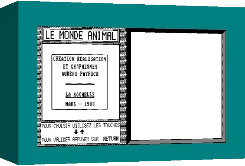 Monde Animal, Le — box-3D (WOR)