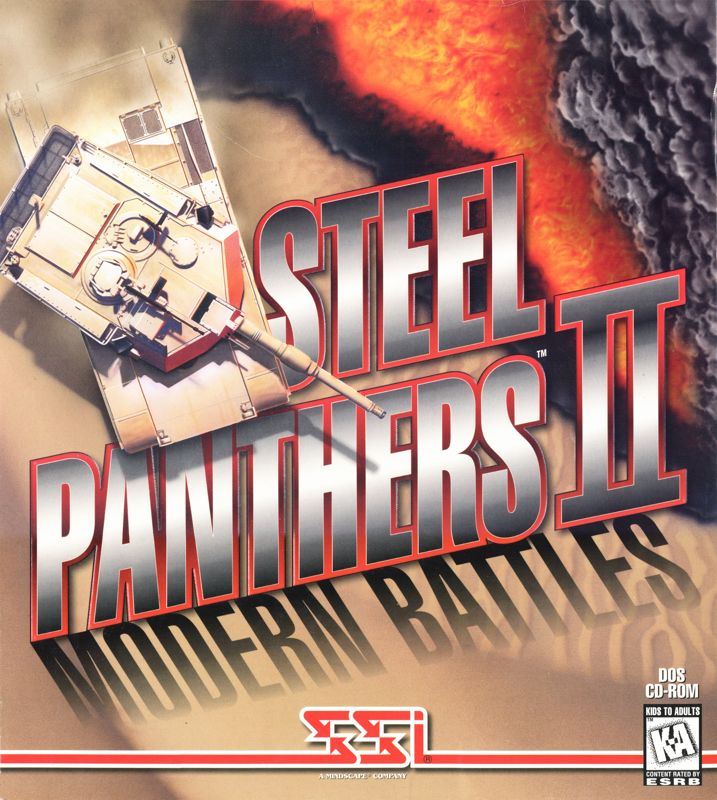 Steel Panthers 2 - Modern Battles box art