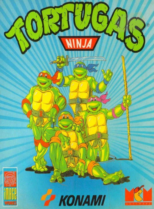Teenage Mutant Hero Turtles — box-2D (SP)