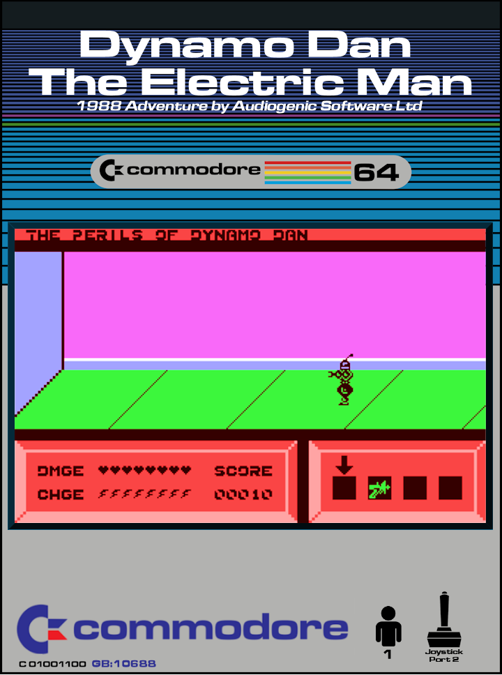 Dynamo Dan - The Electric Man box art