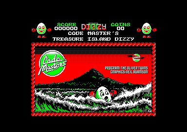 Dizzy 2 - Treasure Island Dizzy — sstitle (EU)