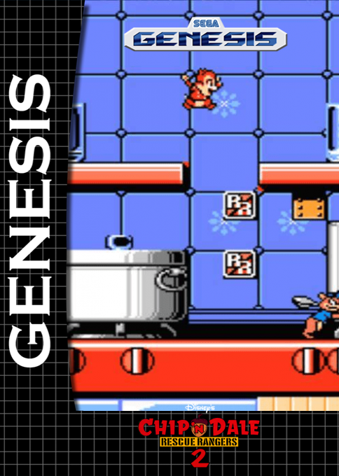 Chip And Dale - Rescue Rangers 2 box art