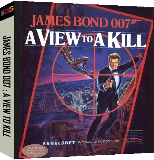 James Bond 007 - A View To Kill — box-3D (US)