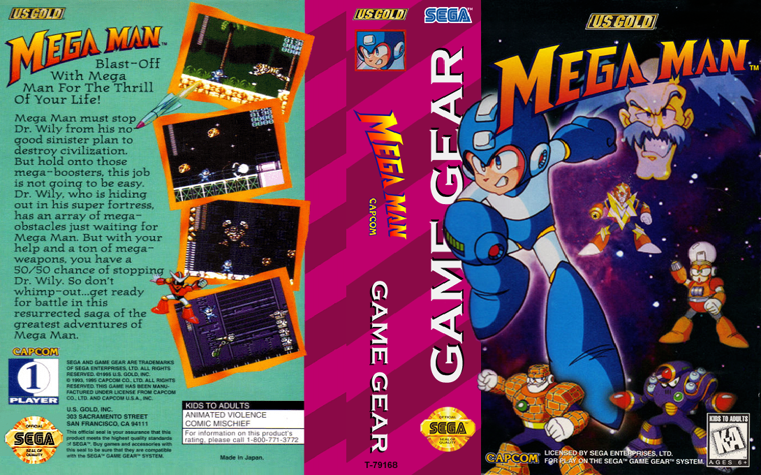 Mega Man — box-texture (US)