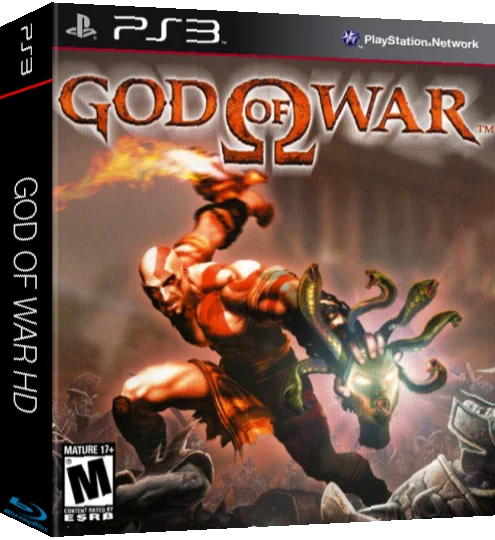 God of War HD — box-3D (US)