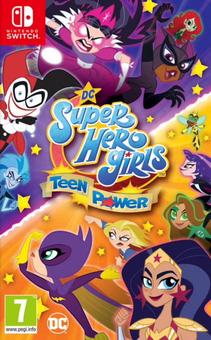 DC Super Hero Girls: Teen Power — box-2D (EU)
