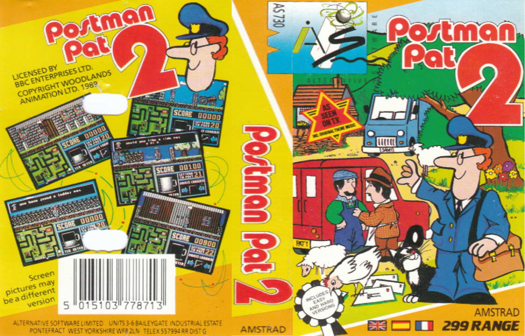 Postman Pat 2 — box-texture (EU)