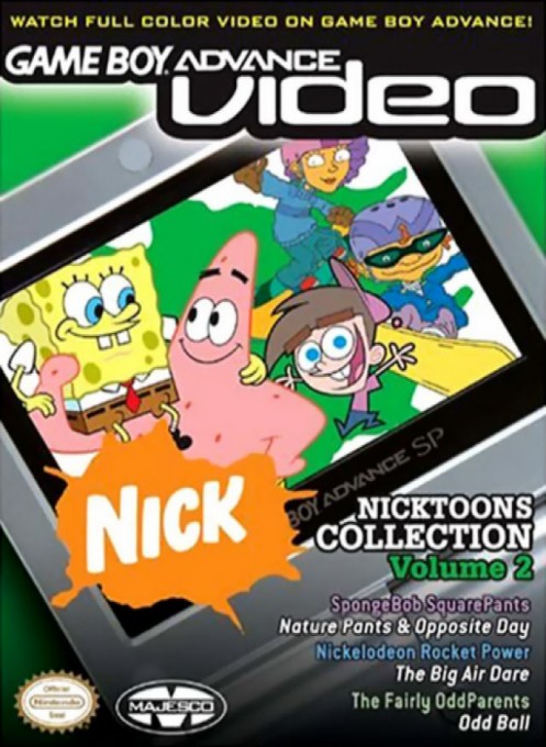Game Boy Advance Video - Nicktoons Collection - Volume 2 box art
