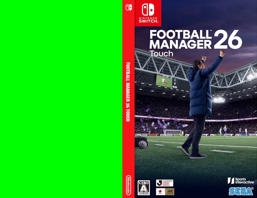 Football Manager 26 Touch — box-texture (JP)