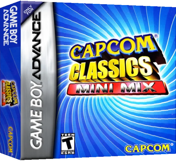 Capcom Classics Mini Mix — box-3D (US)