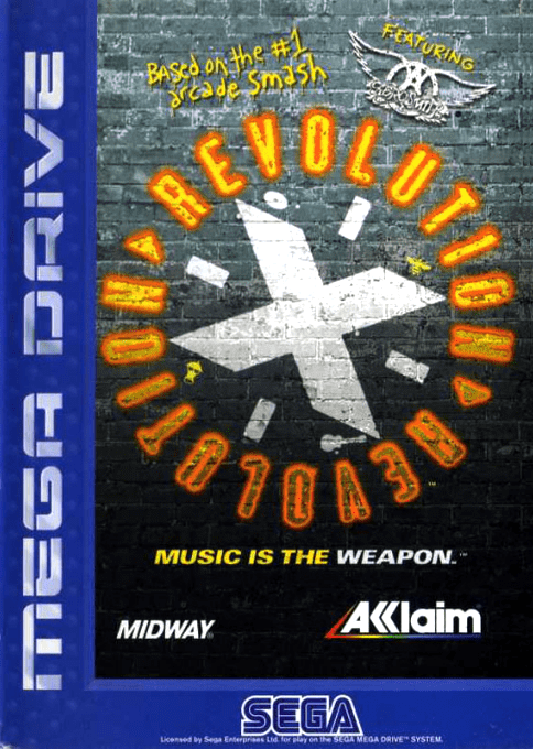 Revolution X — box-2D (EU)