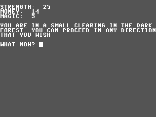The Dark Forest — ss (WOR)