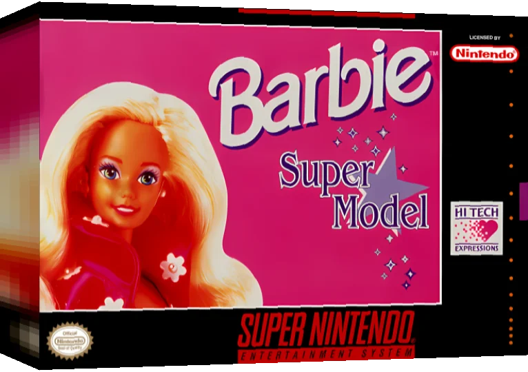 Barbie - Super Model — box-3D (US)