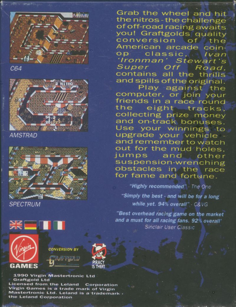 Ivan "iron Man" Stewart's Super Off Road — box-2D-back (EU)