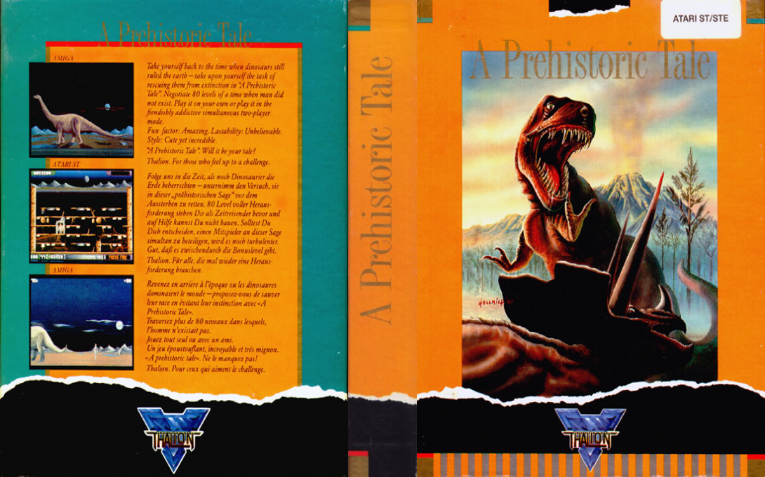 Prehistoric Tale, A — box-texture (EU)